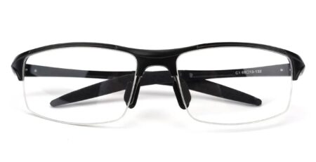 8177 Discount Prescription Glasses Black from CheapGlasses123.com