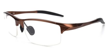 8177 Prescription Eyeglasses Brown -12903