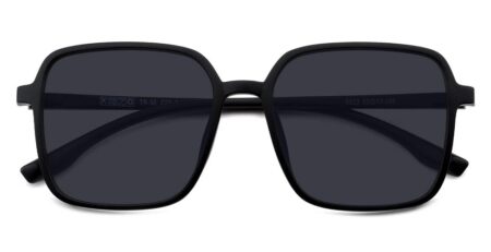 9523 Discount Prescription Sunglasses Matte Black from CheapGlasses123.com