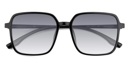9523 Discount Prescription Sunglasses Black from CheapGlasses123.com