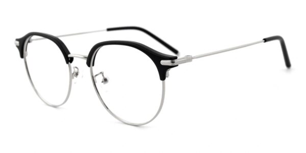 1343 Round Prescription Glasses Black-13248