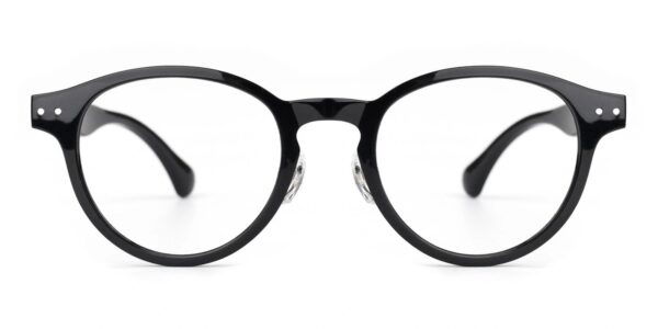 227 Oval Prescription Glasses Black-13066