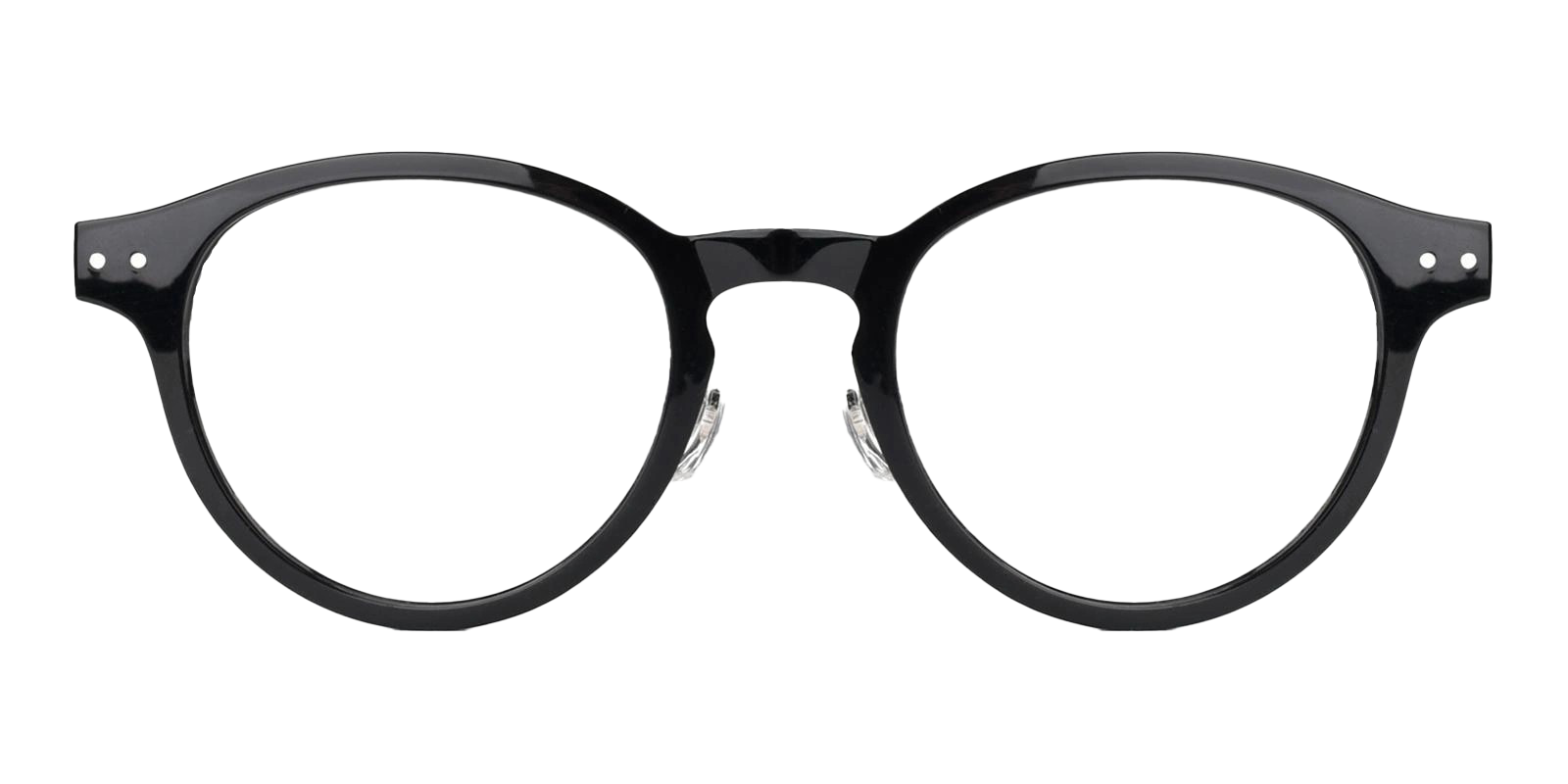 227 Oval Prescription Glasses Black-13252