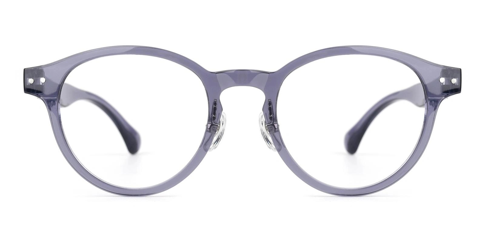 227 Oval Prescription Glasses Gray-13062