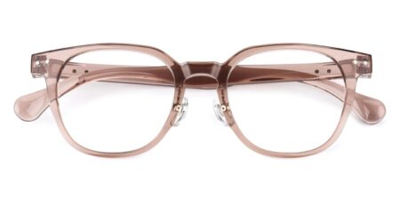 228 Round Prescription Glasses Brown-0