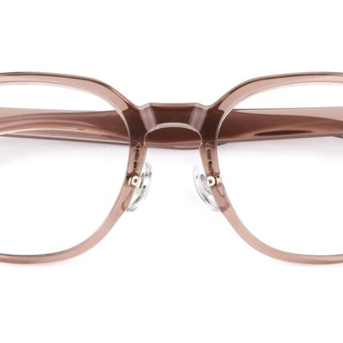 228 Round Prescription Glasses Brown-0