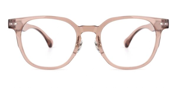 228 Round Prescription Glasses Brown-13074