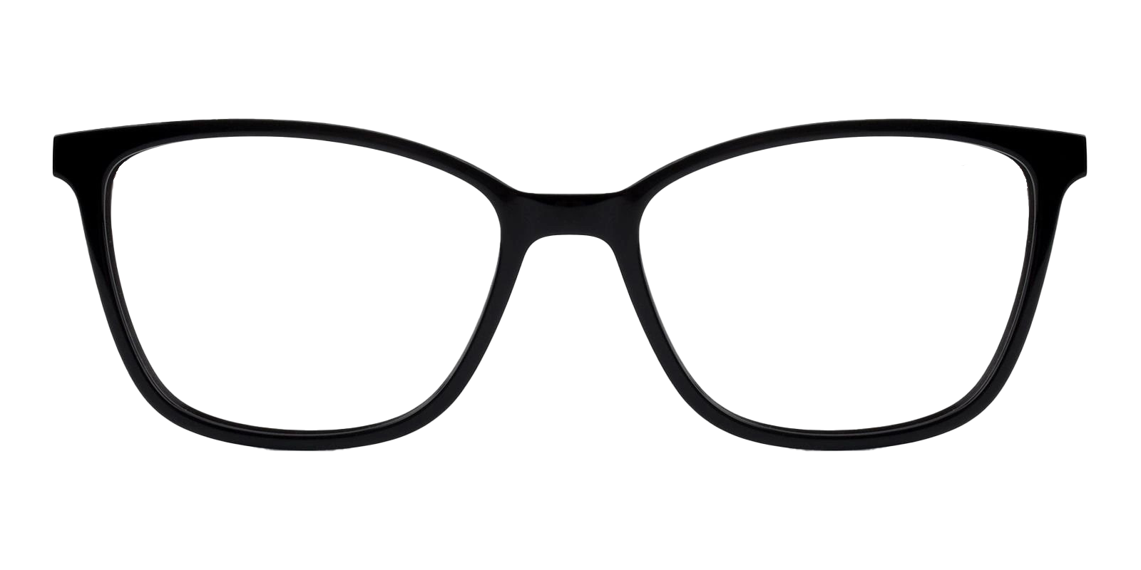 CH8010 Cat Eye Prescription Glasses Black-13051