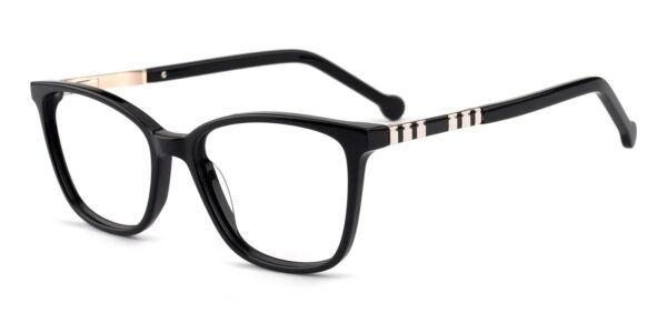 CH8010 Cat Eye Prescription Glasses Black-13048
