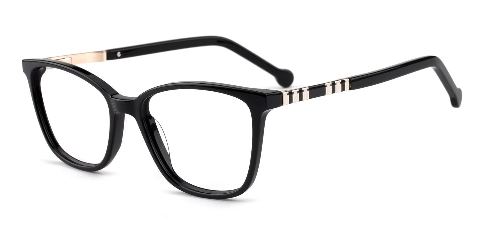 CH8010 Cat Eye Prescription Glasses Black-13048