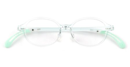 GL6375 Kids Prescription Glasses Green-0