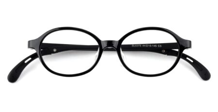 GL6375 Kids Prescription Glasses Black-0