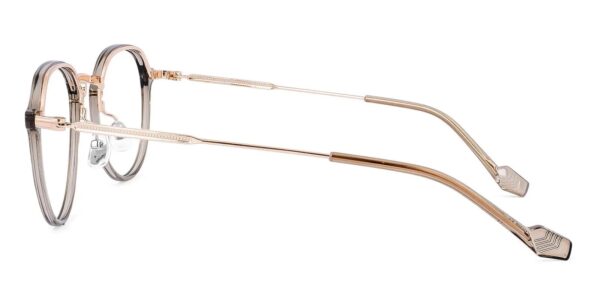 01319 Round Glasses Brown-13261