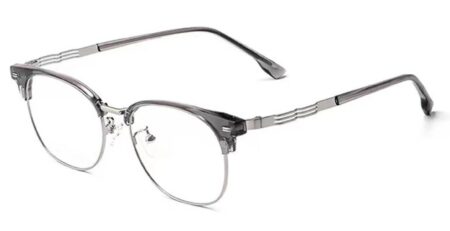 170758 Browline Glasses Gray/Silver-13312