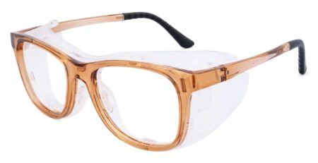 D28503 Brown Prescription Safety Goggles-13323