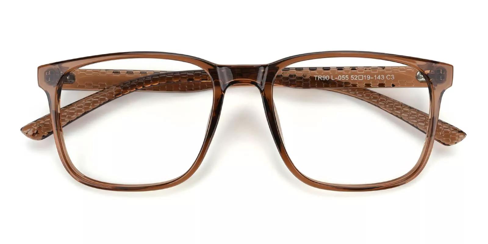 Prescription Glasses L055 Brown-0