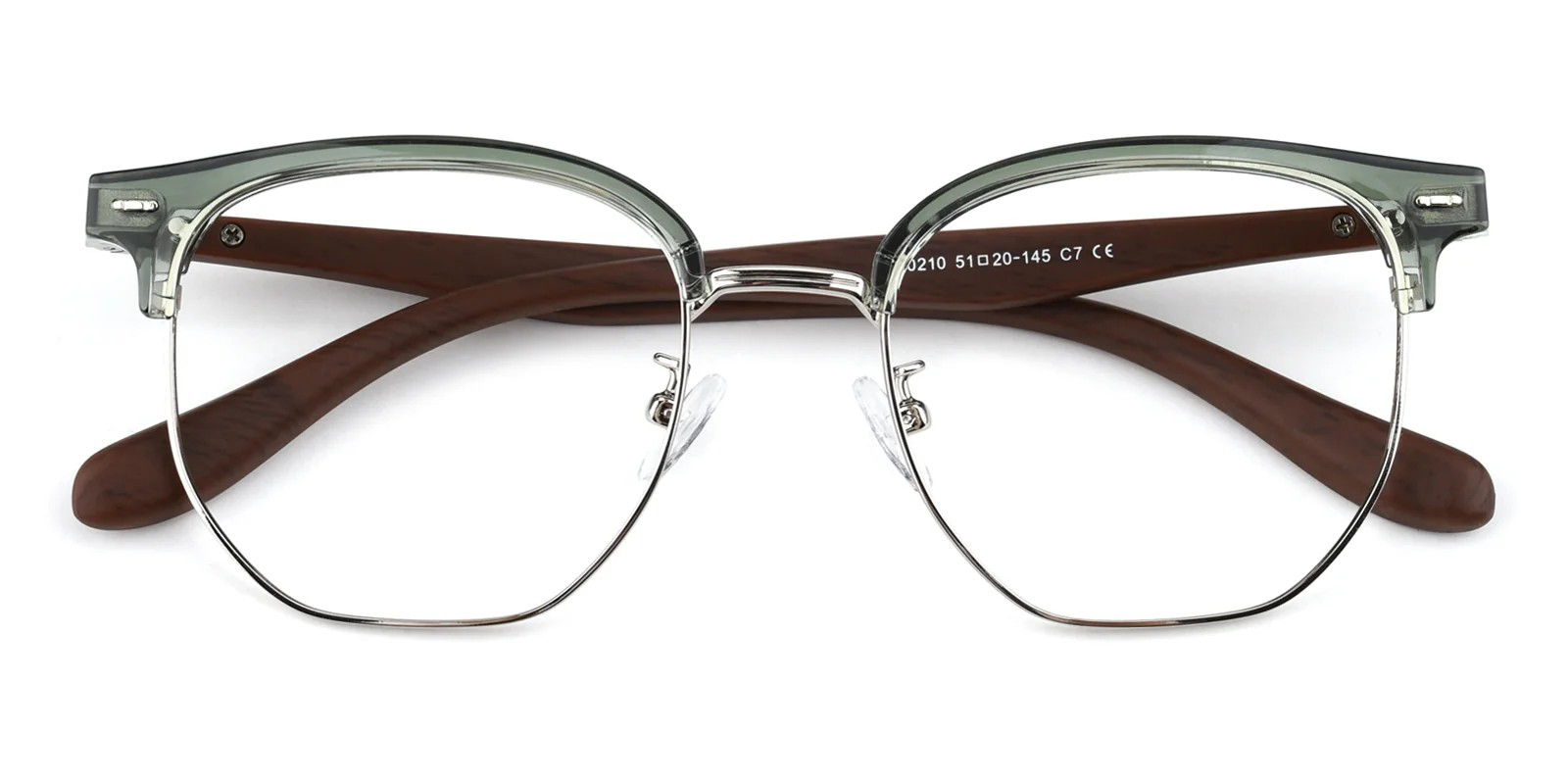 Prescription Glasses 00210 Green-0