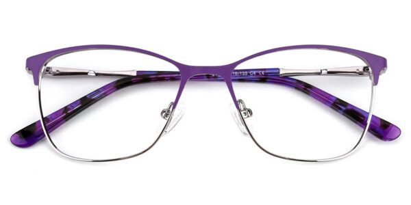 Cheap Glasses 2405 Purple Square-0 Cheap Glasses 2405 Purple Square-0