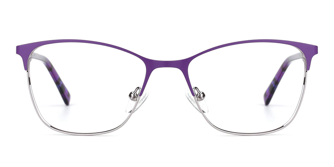 Cheap Glasses 2405 Purple Square-14198