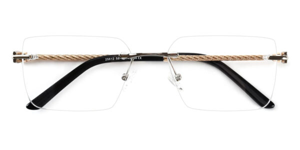 Prescription Glasses 25612 Silver-0 Prescription Glasses 25612 Silver-0