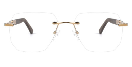 Prescription Glasses 25618 Gold-14101