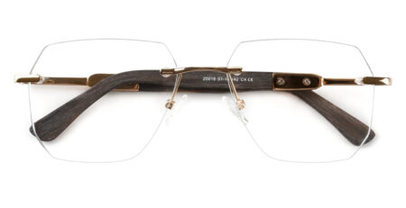 Prescription Glasses 25618 Gold-0