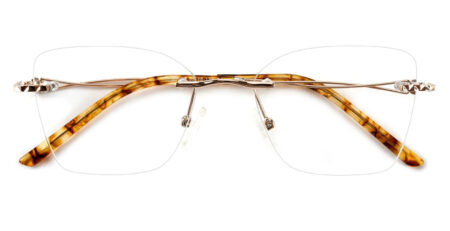 Prescription Glasses 25628 Gold-0