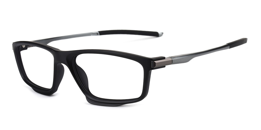 Cheap Glasses 5852 Rectangle Black-14207