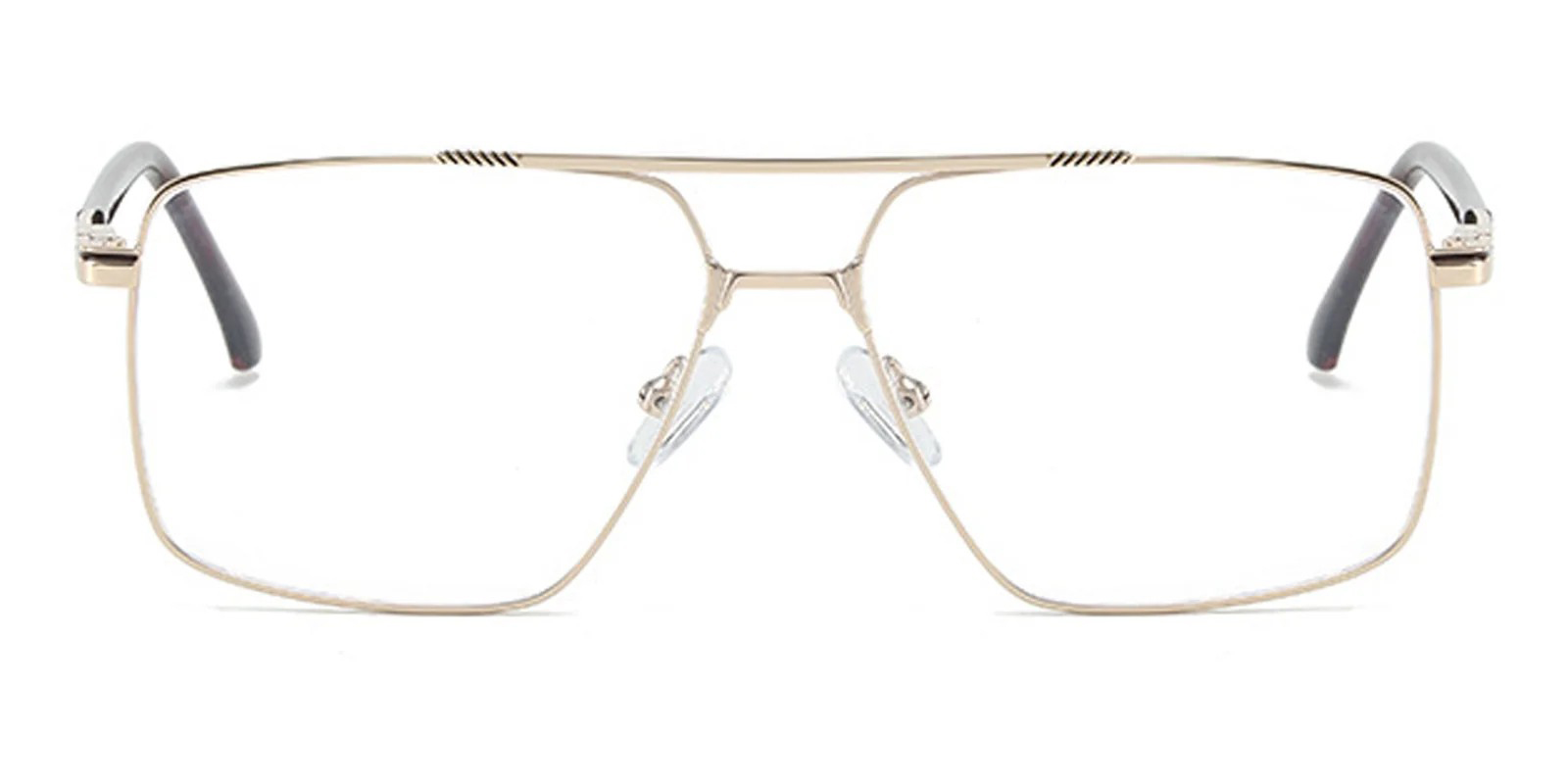 Cheap Glasses M6928 Gold Aviator-0