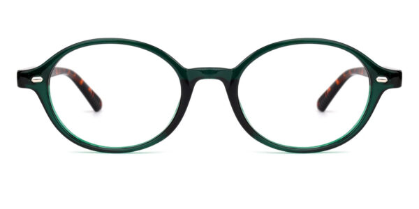 Cheap Glasses W72351 Green Oval-0 Cheap Glasses W72351 Green Oval-0