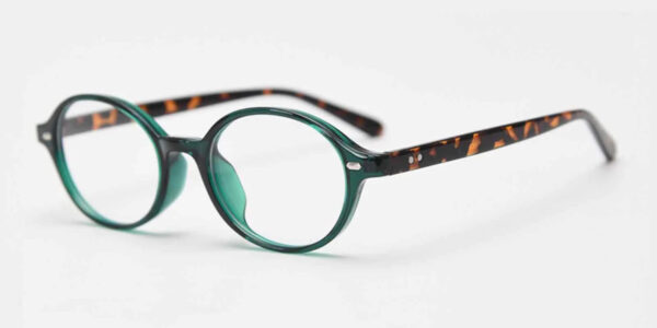 Cheap Glasses W72351 Green Oval-14193