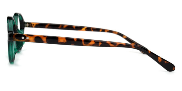 Cheap Glasses W72351 Green Oval-14194