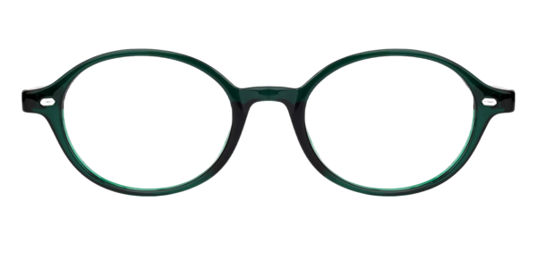 Cheap Glasses W72351 Green Oval-14195
